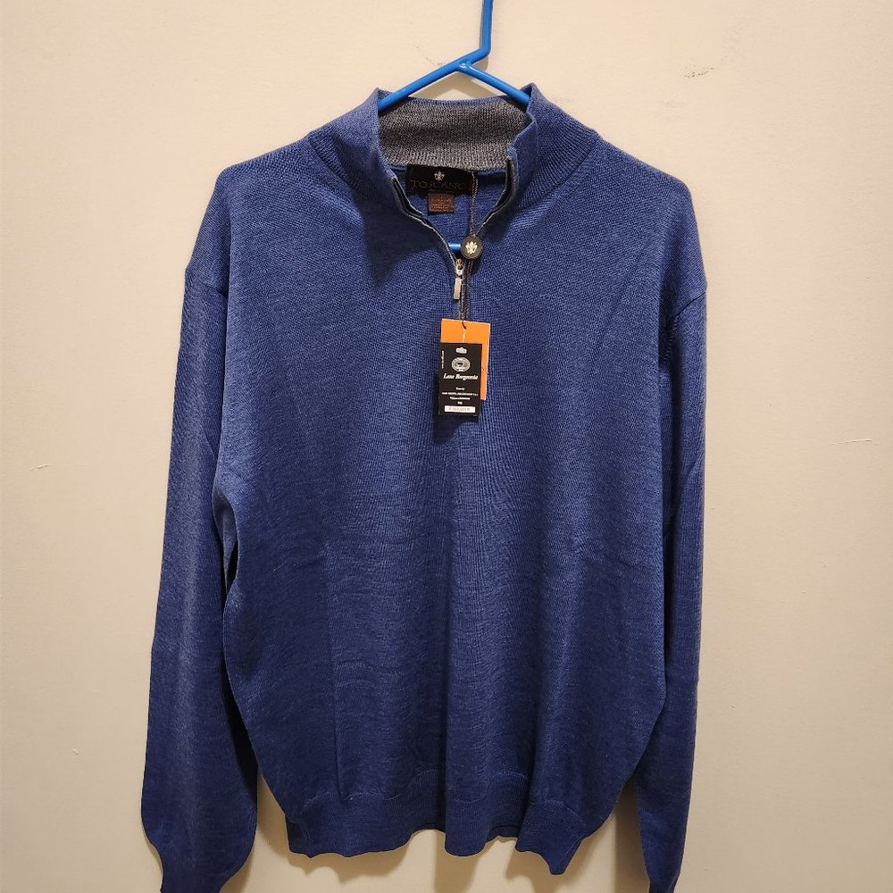 Tuscano- Mens 1/4 Zip  Made in Italy
